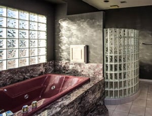 1990s vintage bathroom with tile floors electric radiant floor heat