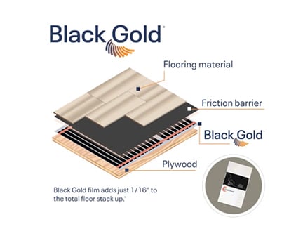 black-gold-electric-radiant-floor-heat-film-stack-up
