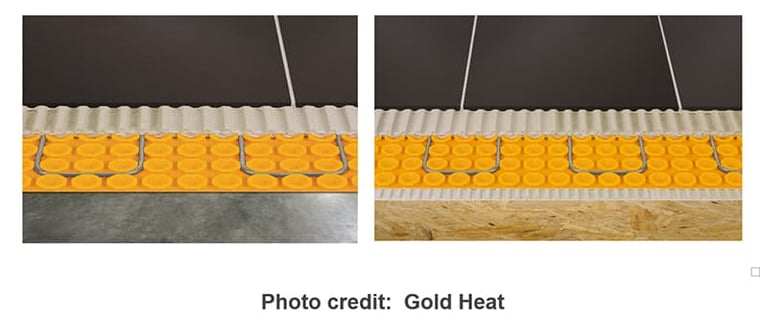 gold-heat-radiant-floor-heat-using-dimple-mat-for-insulation-installation-1